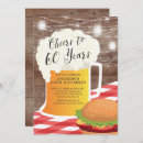 Search for hamburger birthday invitations Beer