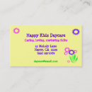 Search for children day care business cards Nursery