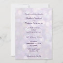 Search for bokeh lights wedding invitations Purple