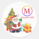 Search for cartoon christmas tree stickers Red
