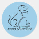 Search for cat adoption stickers Adopt don't shop