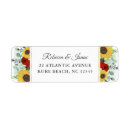 Search for red rose return address labels Elegant