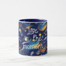 Search for stars in the sky mugs Blue