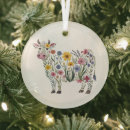 Search for wildflower christmas tree decorations Elegant