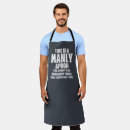 Search for this is a manly aprons Bbq