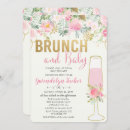 Search for bubbly baby shower invitations Brunch and bubbly