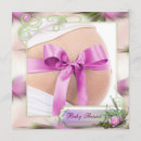 Search for baby bump invitations Pink