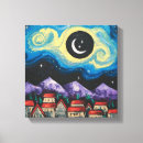 Search for crescent moon art Night sky