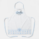 Search for light blue aprons Kitchen