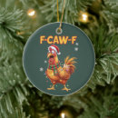 Search for rooster christmas tree decorations Festive