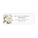 Search for flower photo return address labels Modern