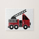 Search for fire truck puzzles Kids