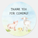 Search for farm animal birthday stickers Baby shower