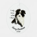 Search for collie christmas tree decorations Animal