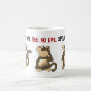 Search for see no evil mugs 3 wise monkeys