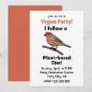 Search for vegan invitations Funny