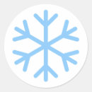 Search for blue snowflake design stickers Winter