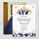 Search for blue butterfly quinceanera invitations Roses