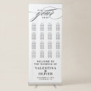 Search for 16 table wedding seating charts Black and white