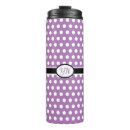 Search for purple polka dots mugs Initials