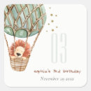 Search for lion kid stickers Watercolor