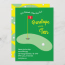 Search for mini golf invitations Cute
