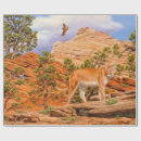 Search for cougar wrapping paper Wildlife