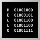 Search for binary code posters Computer