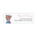 Search for nautical girl return address labels Baby shower