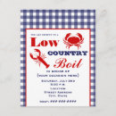Search for low country boil invitations Crab
