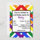 Search for gay birthday invitations Colourful