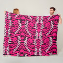 Search for pink tiger blankets Big cat