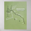 Search for route map posters Vintage