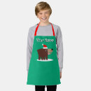Search for cute and funny aprons Santa