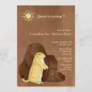 Search for groundhogs invitations Woodchuck