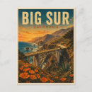 Search for big sur postcards Highway 1