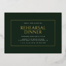 Search for foil rehearsal dinner invitations Elegant