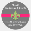 Search for fun wedding stickers Pink