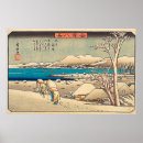 Search for hiroshige posters Snow