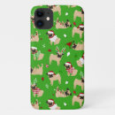 Search for christmas pug iphone cases Cute