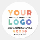 Search for create your own logo stickers Social media