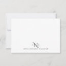Search for monogram note cards Elegant