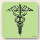 Search for caduceus coasters Medicine