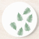 Search for green fern coasters Pattern
