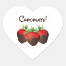 Search for chocolate strawberry stickers Food