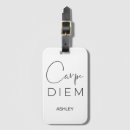 Search for letter luggage tags Typography