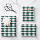 Search for green and white wrapping paper Check