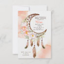 Search for boho dream catcher invitations Peach