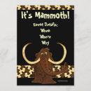 Search for woolly mammoth invitations Party