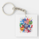 Search for world championship key rings Soccer fan